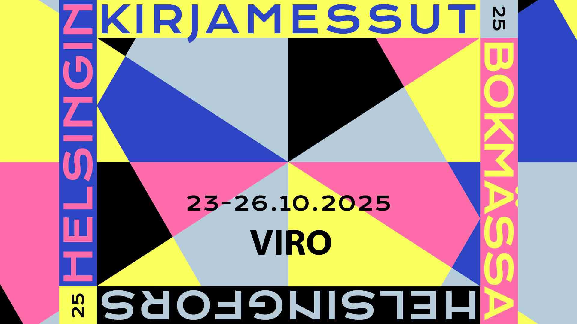 Viro Helsingin kirjamessuilla